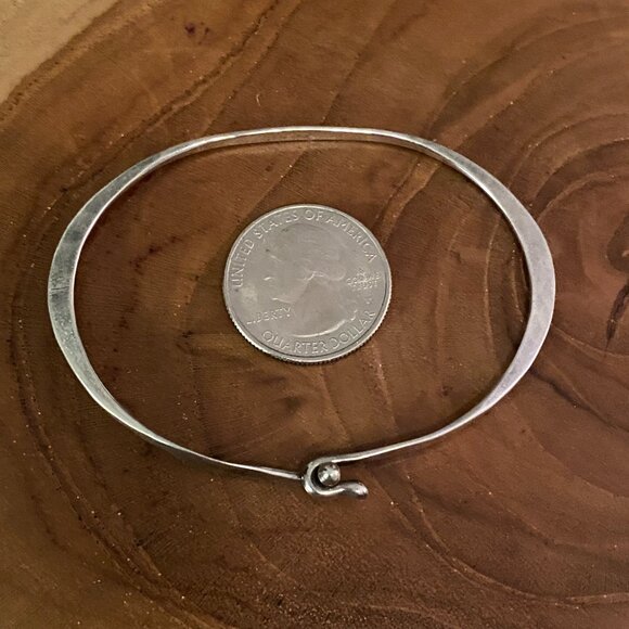 James Avery Hammered Hook-On Bracelet, Sterling Silver - Picture 2 of 5